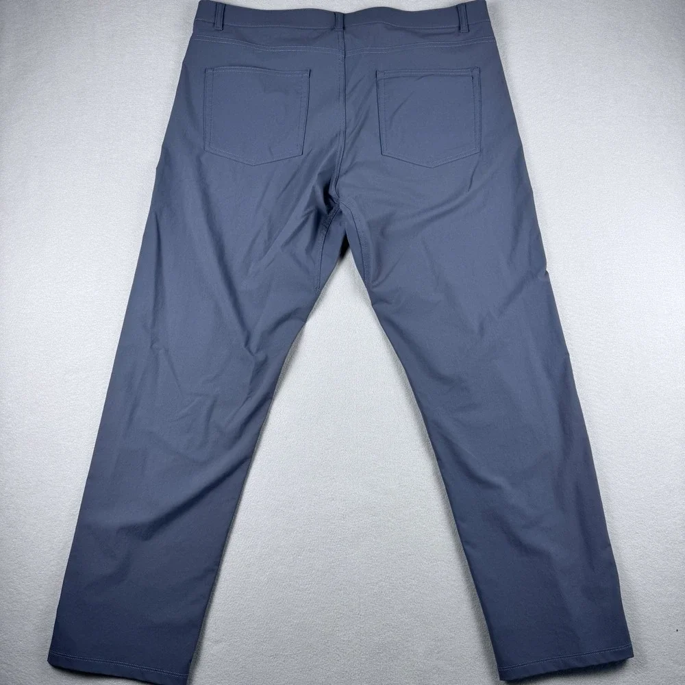 Western Rise Evolution Chino Pant Men 38x30 Blue Slim Fit Golf‎ Performance